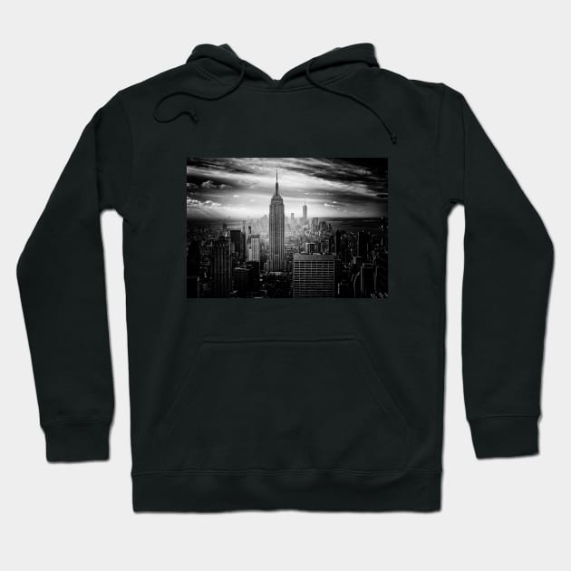 Manhattan skyline New York Hoodie by Love My..